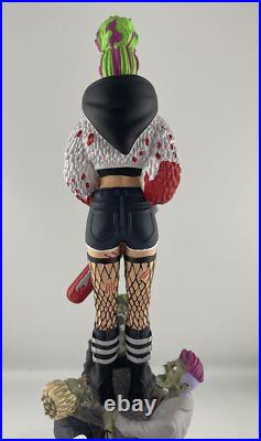 Moddy Brew Last Bite Lager Beer Tap Handle Figural Girl Beer Tap Handle
