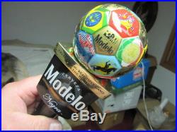 Modelo Beer Tap Handle Knob Figural World Cup Soccer Ball Topper Cerveza Bar Pub