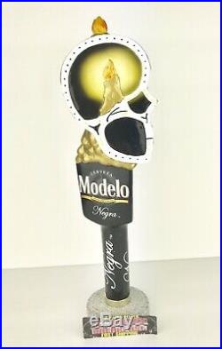 Modelo De Los Meurtos Day Of The Dead Skull Beer Tap Handles Set Excellent RARE