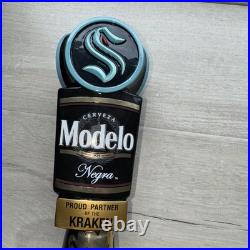Modelo Especial 2 Beer Tap Keg Handle SEATTLE KRAKEN! Inaugural 2021 Brand New