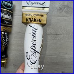 Modelo Especial 2 Beer Tap Keg Handle SEATTLE KRAKEN! Inaugural 2021 Brand New