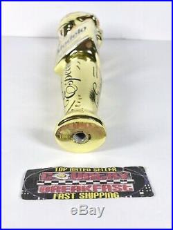 Modelo Especial Day Of The Dead Gold Beer Tap Handle 10 Tall Brand New RARE