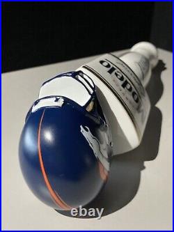 Modelo Especial Denver Broncos Beer Bar Tap Handle With Football Helmet Topper Modelo Especial Denver Broncos Beer Bar Tap Handle With Football Helmet Topper