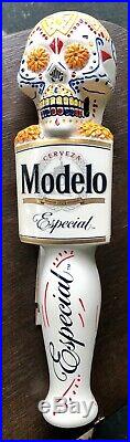 Modelo Especial Dia De Los Muertos Sugar Skull Mexico Beer Keg Tap Handle 10
