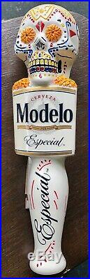 Modelo Especial Dia De Los Muertos Sugar Skull Mexico Beer Keg Tap Handle 10