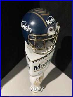Modelo Especial Mexico Cerveza Beer Bar Tap Handle With Football Helmet Topper Modelo Especial Mexico Cerveza Beer Bar Tap Handle With Football Helmet Topper