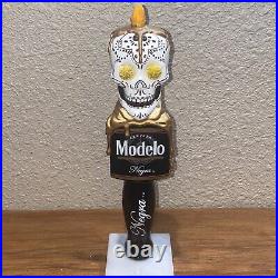 Modelo Especial & Negra Sugar Skull Beer Tap Handles 10, Day Of The Dead NIB