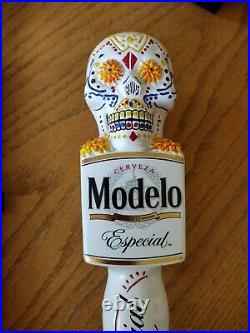Modelo Especial Sugar Skull Beer Tap Handle New 10