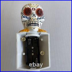 Modelo Light Up Skull Beer Tap Handle Day Of The Dead Rare