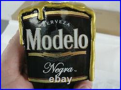 Modelo Negra Day Of The Dead Sugar Skull Candle Beer Bar Tap Handle Black Nib