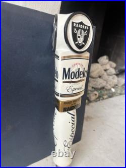 Modelo Raiders Beer Tap Handle