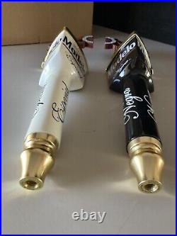 Modelo Tall Dual Lion Especial & Negra Cerveza Beer Bar Tap Handle Lot