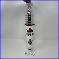 Molson Canadian Beer Tap Handle Stanley Cup Trophy