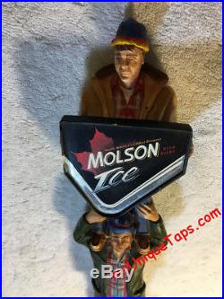 Molson Ice Bob & Doug McKenzie SCTV 1980's Beer Tap Handle Visit my ebay store