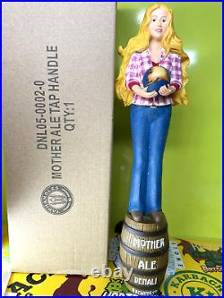 Mother Ale Denali Brewing BEER Tap Handle Girl Woman New In Box ALASKA World Mother Ale Denali Brewing BEER Tap Handle Girl Woman New In Box ALASKA World