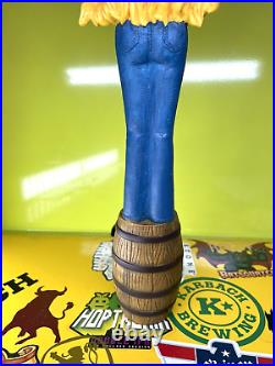 Mother Ale Denali Brewing BEER Tap Handle Girl Woman New In Box ALASKA World