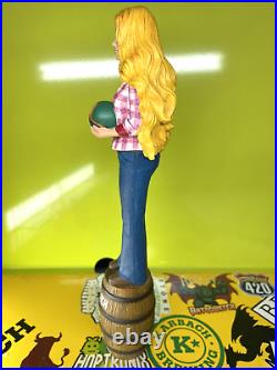 Mother Ale Denali Brewing BEER Tap Handle Girl Woman New In Box ALASKA World