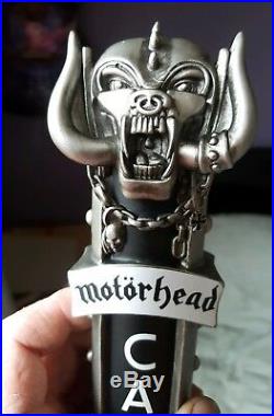 Motorhead Official Road Crew Beer Tap Handle Limited Edition. NEW Figure Trooper