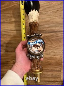 Mule Kick Beer Tap Handle Knob Top Draft Kegerator Bar Brewing Oatmeal Stout