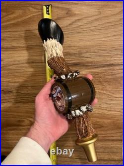 Mule Kick Beer Tap Handle Knob Top Draft Kegerator Bar Brewing Oatmeal Stout