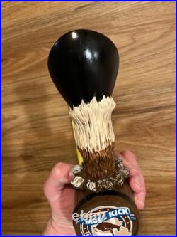Mule Kick Beer Tap Handle Knob Top Draft Kegerator Bar Brewing Oatmeal Stout
