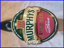 Murphy's Irish Red And Murphy's Irish Stout Tap Handles