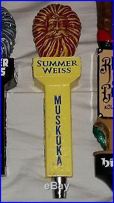 Muskoka Brewery Summer Weiss Craft Beer Tap Handle