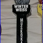 Muskoka Brewery Winter Weiss Craft Beer Tap Handle