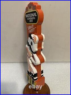 NATIONAL BOHEMIAN MLB NATTY BOH ORIOLE BASEBALL PLAYER beer tap handle. MARYLAND