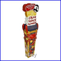 NATIONAL BOHEMIAN Natty Boh Crab Shack Shandy Craft Beer Tap Handle Baltimore MD NATIONAL BOHEMIAN Natty Boh Crab Shack Shandy Craft Beer Tap Handle Baltimore MD