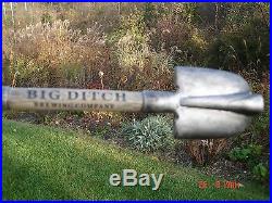 NEVER USED BEER TAP HANDLE BIG DITCH BREWING CO. BUFFALO NEW YORK SHOVEL SPADE