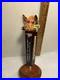 NEVINS BREWING MIDNIGHT PIG BLACKOUT STOUT beer tap handle ILLINOIS. Closed 2019