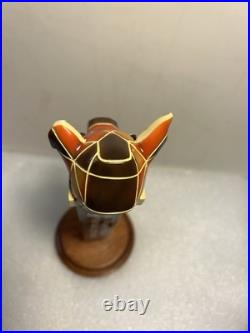 NEVINS BREWING MIDNIGHT PIG BLACKOUT STOUT beer tap handle ILLINOIS. Closed 2019