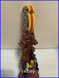 NEWCASTLE HISTORY CHANNEL VIKINGS AMBER ALE draft beer tap handle. ENGLAND