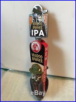 NEW BELGIUM VOODOO RANGER beer tap handle. Fort Collins, Colorado