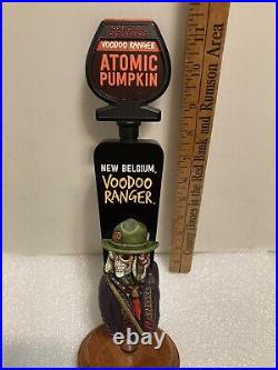 NEW BELGIUM VOODOO RANGER draft beer tap handle. BASE PLUS CHOOSE (1) TOPPER