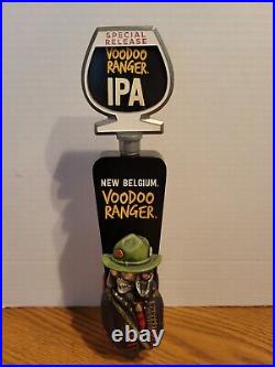 NEW BELGIUM fat tire VOODOO RANGER special release IPA beer tap handle