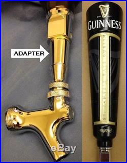 NEW Guinness Draught beer tap handle faucet ADAPTER SLV READ