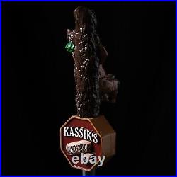 NEW Kassik's Brewery Morning Wood IPA Beer Tap Handle RARE