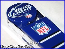 NEW! NFL Bud Light Yard Marker Short Tap Handle Beer Super bowl Football bud