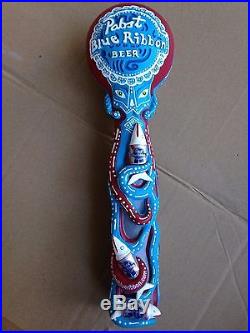 New Pub Style Octopabst Pabst Blue Ribbon Beer Tap Handle