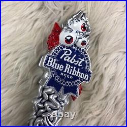 NEW Pabst Blue Ribbon Artist Series Eyeball Beer Tap Handle Jason Ramirez