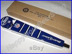 NEW! TALL NFL Bud Light Yard Marker Tap Handle Beer keg Football man cave Party