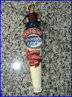 NEW & VERY RARE POST ROAD BREW Beer Tap Handle 14 inches