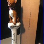 NEW rare Chihuahua Rosado Dog beer tap handle Bar Kegerator pull Craft Lot MINT