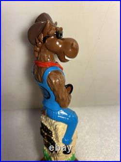 NE-HF BARN BREW HAZE FOR HORSES IPA COWBOY STALLION beer tap handle. CONNECTICUT