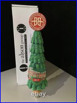 NIB Breckenridge Christmas Ale Motion Light Up Beer Tap Handle Bar Kegerator
