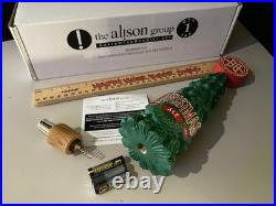 NIB Breckenridge Christmas Ale Motion Light Up Beer Tap Handle Bar Kegerator