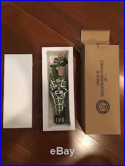 NIB Caged Alpha Tap Handle NEW CB Craft Brewers Green Monkey Taphandle Beer Knob