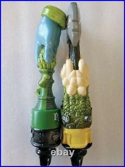 NIB Draft Beer Tap Handle Lot of 2 Wicked Weed Napoleon Complex Uncle Rick's